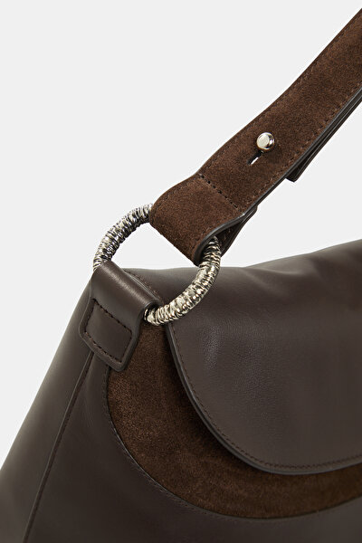 SILVER LEATHER BAG 5