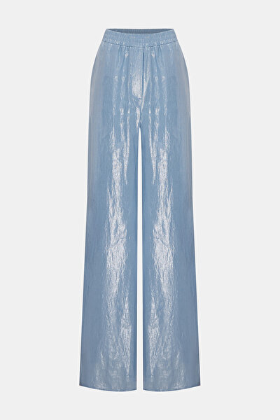 BLUE STRAIGHT CUT TROUSERS 4