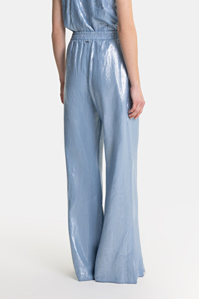 BLUE STRAIGHT CUT TROUSERS 3