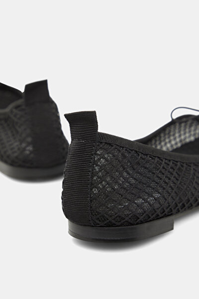BLACK FLAT SHOES 5