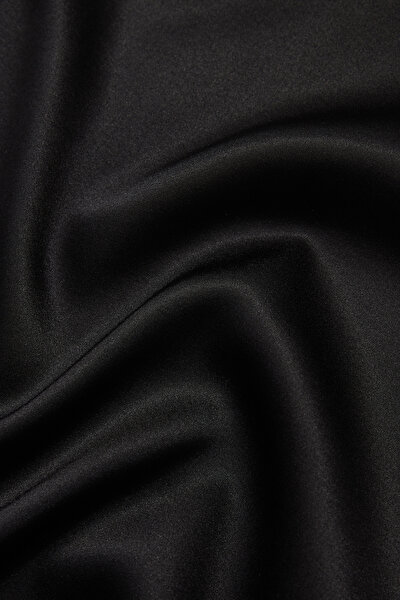 BLACK BASIC / ROUND NECKLINE SLEEVELESS BLOUSE 4