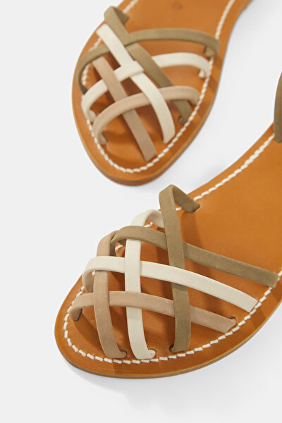 KHAKI SANDALS 4