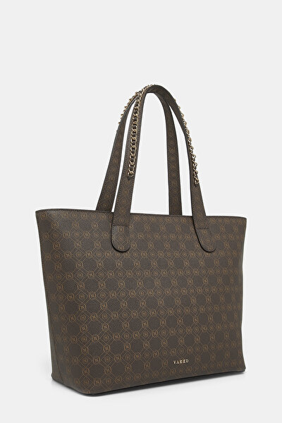 BEIGE MONOGRAM BAG 3
