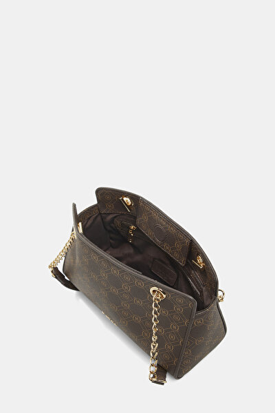 BEIGE MONOGRAM BAG 5