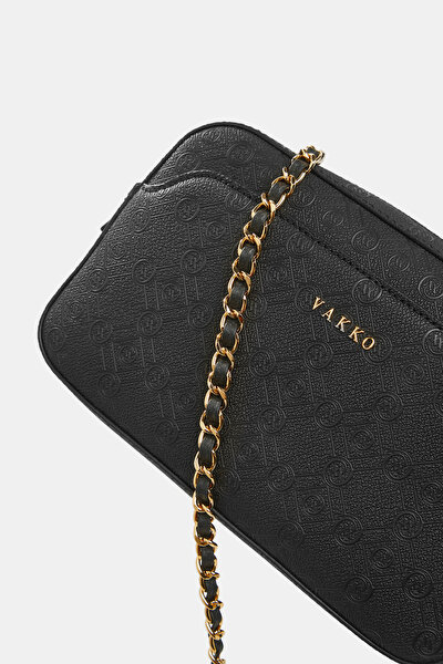 BLACK MONOGRAM BAG 5