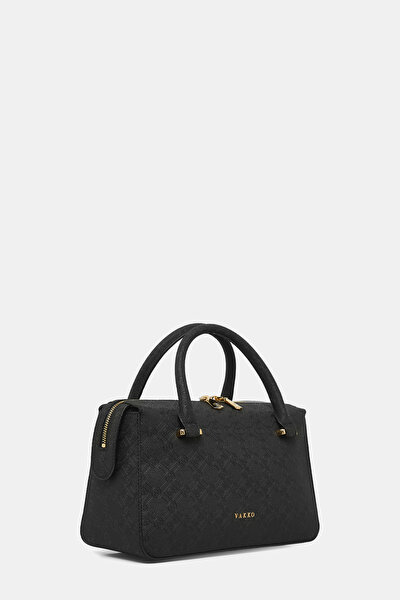 BLACK MONOGRAM BAG 3