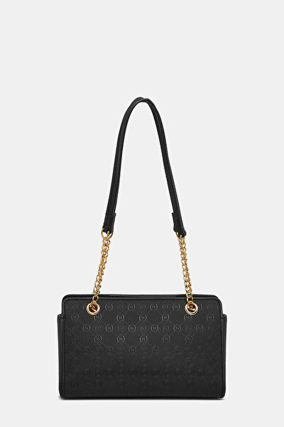BLACK MONOGRAM BAG 3