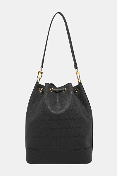 BLACK MONOGRAM BAG 4
