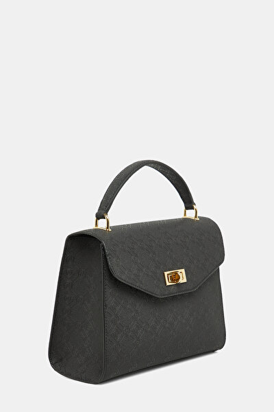 BLACK MONOGRAM BAG 3