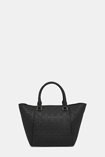 BLACK MONOGRAM BAG 4