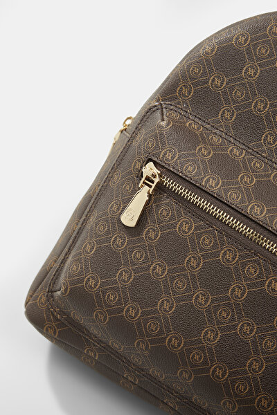 BEIGE MONOGRAM BAG 4