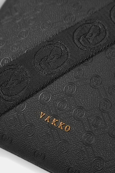 BLACK MONOGRAM BAG 5