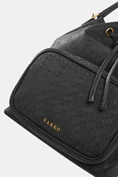 BLACK MONOGRAM BAG 5
