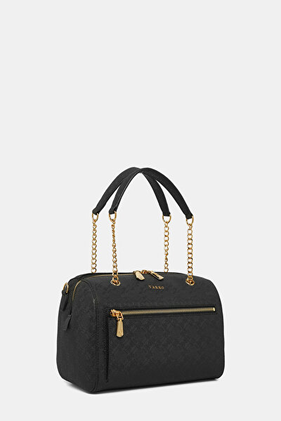 BLACK MONOGRAM BAG 3