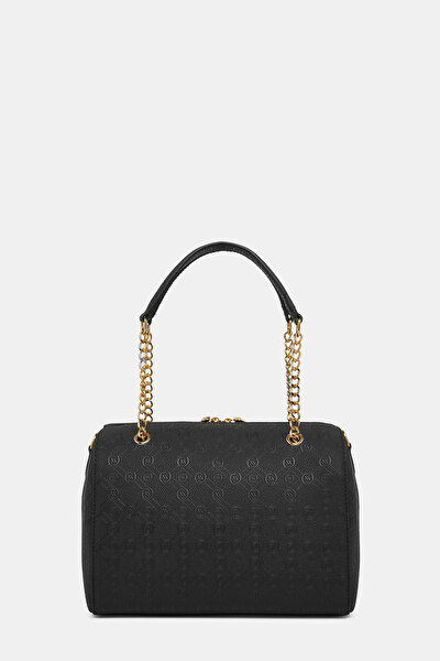 BLACK MONOGRAM BAG 4