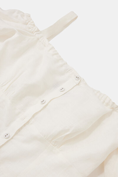 BLACK STRAPLESS SLEEVELESS SUSPENDER JUMPSUIT 3