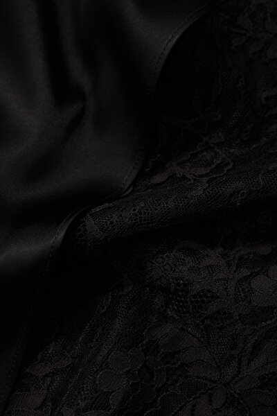 BLACK MIDI DRESS 4