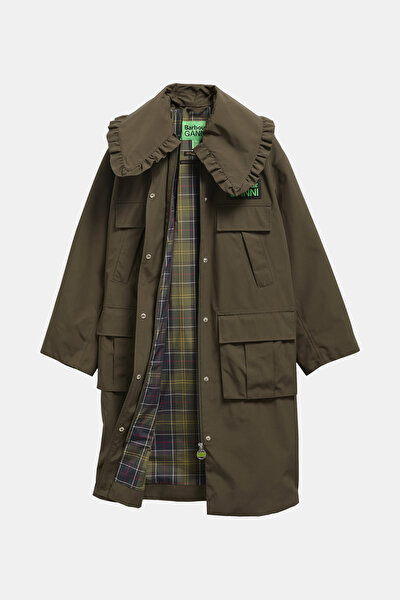 BARBOUR X GANNI WATERPROOF PARDÖSÜ 3