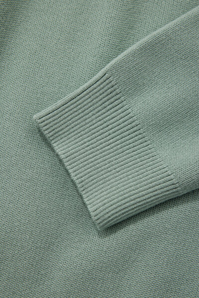 LIGHT GREEN 1/2 TURTLENECK TRICOT 4