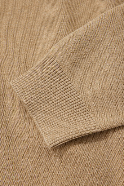 CAMEL 1/2 TURTLENECK TRICOT 4