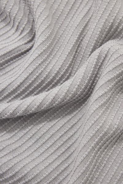 LIGHT GREY POLO NECK TRICOT 4