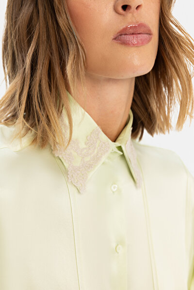 BEIGE LONG SLEEVE SHIRT 3