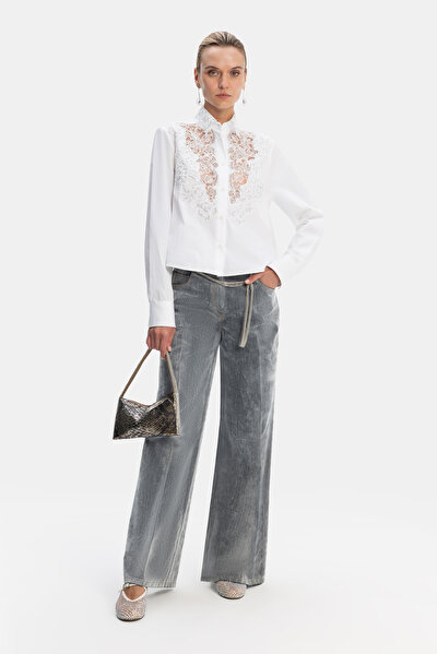 WHITE LONG SLEEVE SHIRT 5