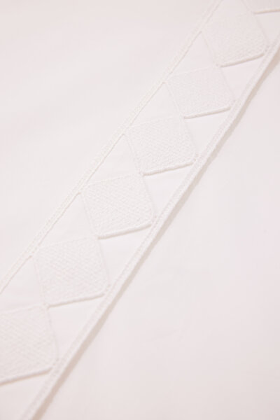 WHİTE LONG SLEEVE BLOUSE 4