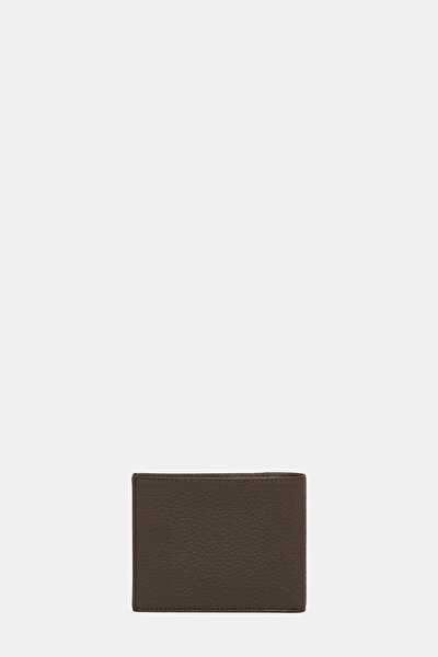 BROWN MONOGRAM LEATHER WALLET 3