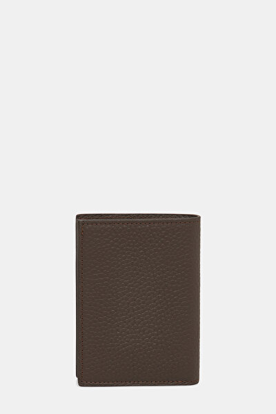 BROWN MONOGRAM LEATHER WALLET 3