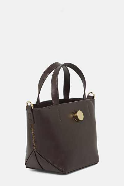 BROWN LEATHER BAG 3