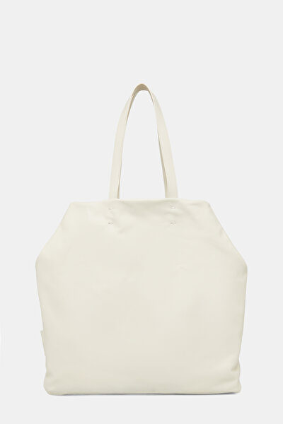 ECRU LEATHER BAG 3