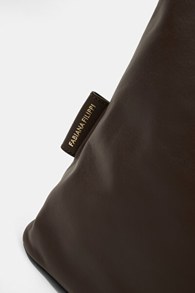 BROWN LEATHER BAG 5