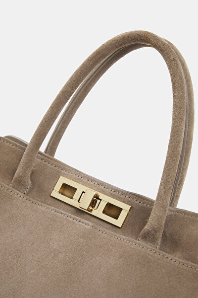 MINK SUEDE BAG 5