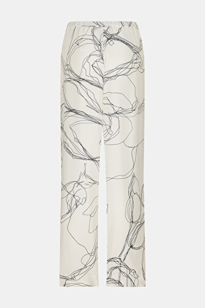 WHITE SILK TROUSERS 5