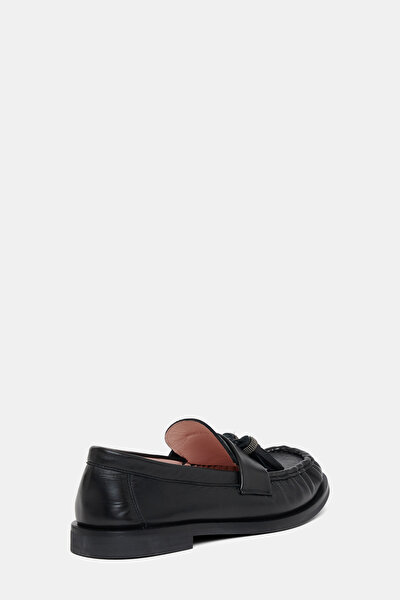 BLACK LEATHER SHOES 3