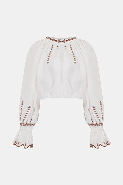 BRICK LONG SLEEVE BLOUSE 4
