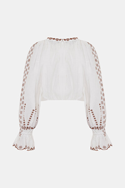 BRICK LONG SLEEVE BLOUSE 5