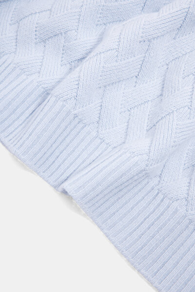 LIGHT BLUE V NECK TRICOT 4