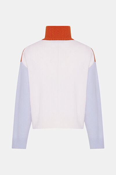 ECRU UPRIGHT COLLAR TRICOT 10
