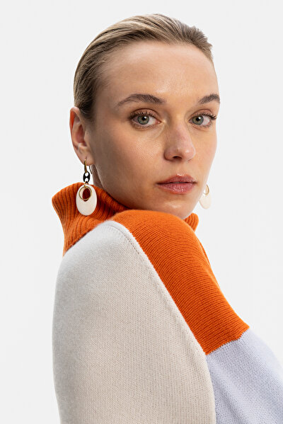 ECRU UPRIGHT COLLAR TRICOT 3