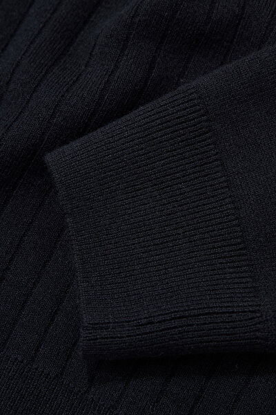 NAVY BLUE 1/2 TURTLENECK TRICOT 4
