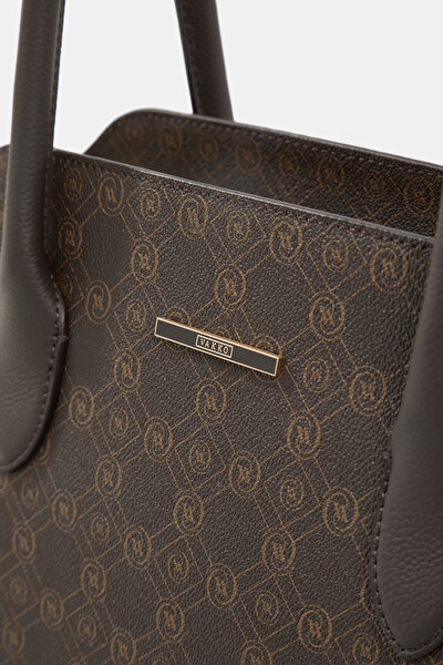 BEIGE MONOGRAM BAG 4