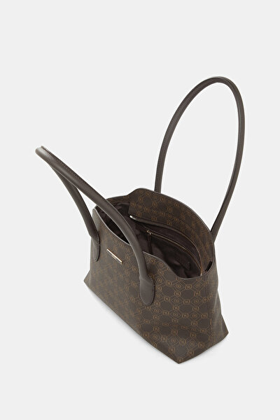 BEIGE MONOGRAM BAG 5