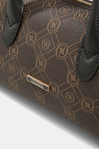 BEIGE MONOGRAM BAG 5