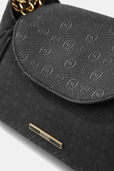 BLACK MONOGRAM BAG 5