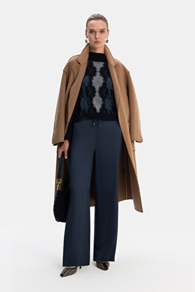 CAMEL TEXTURED WOOL/CASHMERE OVERCOAT 5