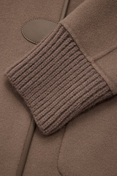 MINK WOOL REEFER JACKET 4
