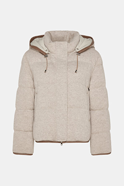 BEIGE WOOL COAT 8