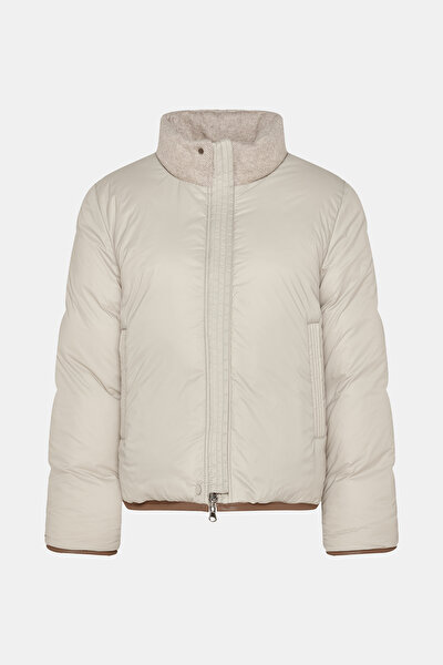 BEIGE WOOL COAT 10